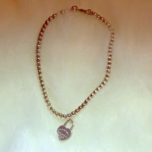 Tiffany’s Silver Beaded Bracelet